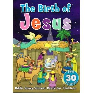 The Birth Of Jesus - Bible Story Sticker Book For Children